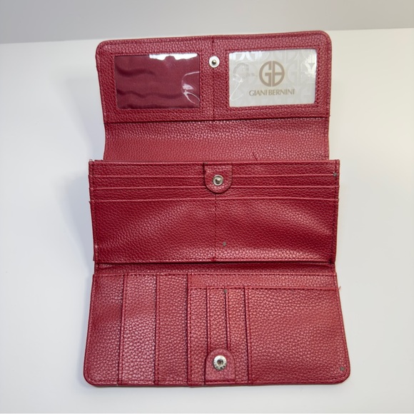 GIANI BERNINI Pebble Leather Receipt Wallet - Picture 3 of 8